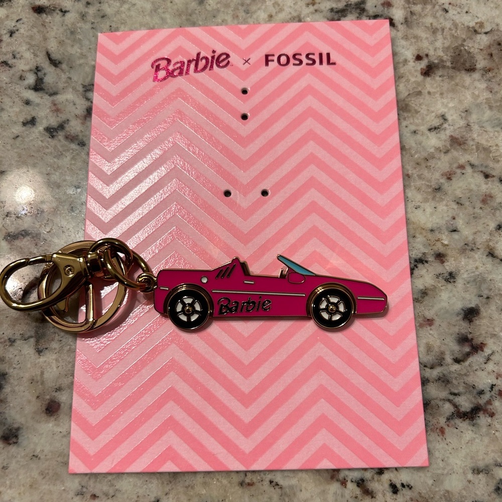 Fossil X Barbie Keychain (Tags Included)